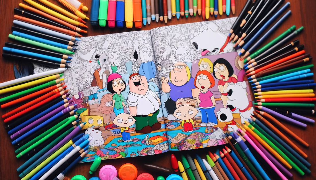 Dive into the Wild World of "Family Guy: The Coloring Book"