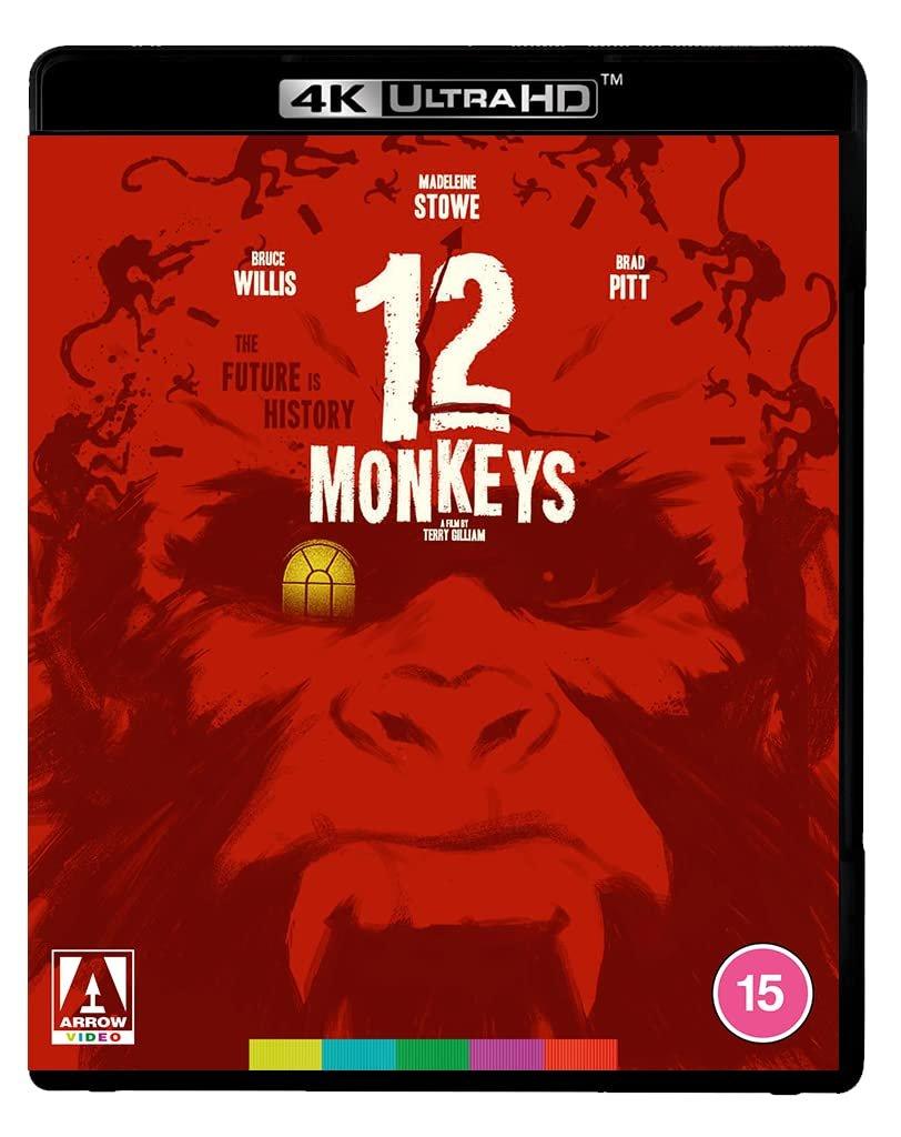 12 Monkeys [4K UHD, Blu-ray, Region Free, Worldwide] - ZXASQW Funny Name. Free Shipping.