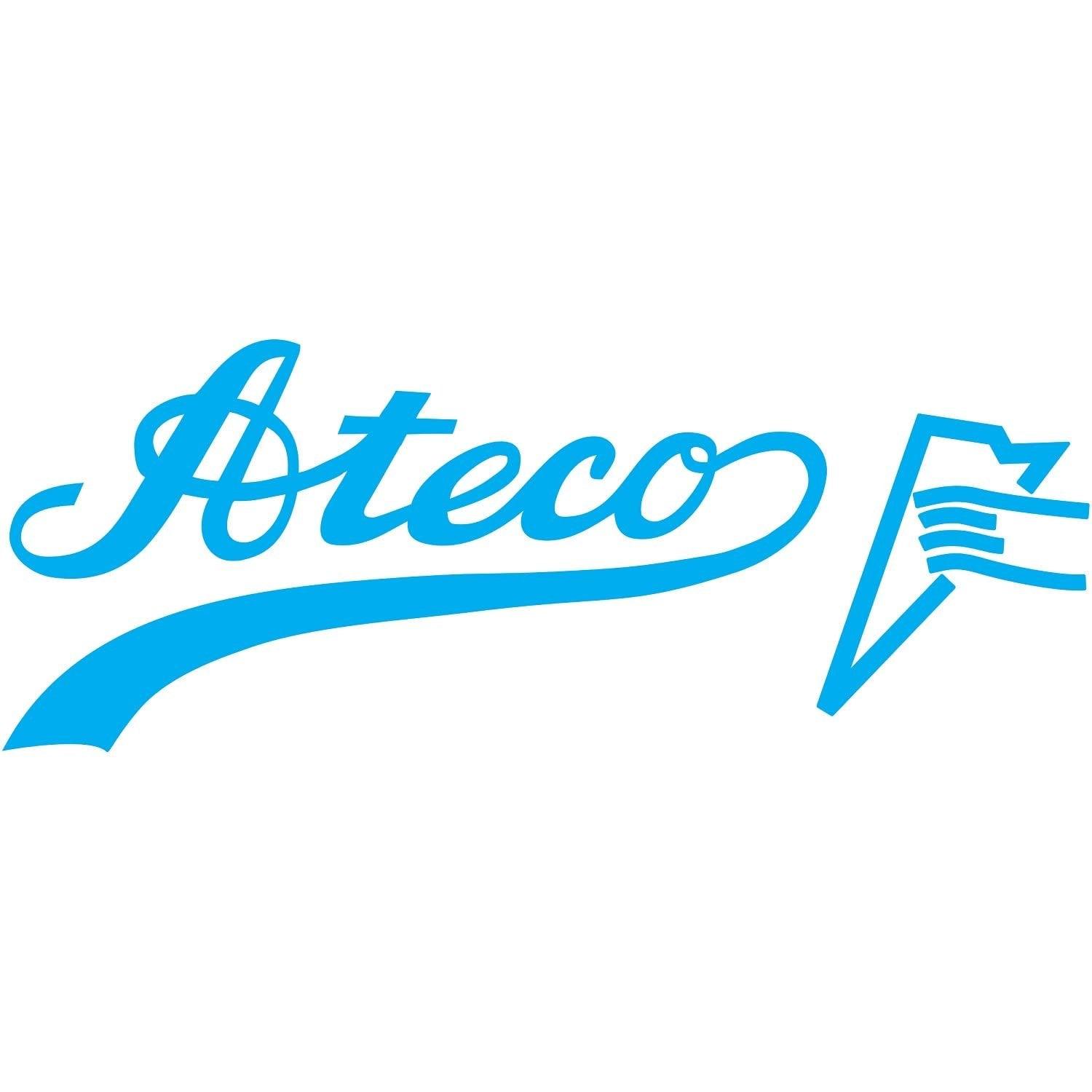 Ateco - 4 Piece Ruffle Decorating Tube Set, Includes Stainless Steel Tips: 030, 040, 070 & One Standard Coupler - ZXASQW