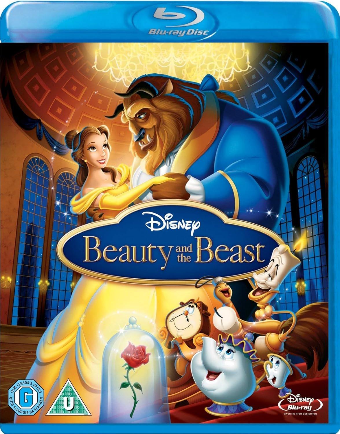 Beauty & the Beast [Blu-ray, Region Free, Worldwide] - ZXASQW Funny Name. Free Shipping.