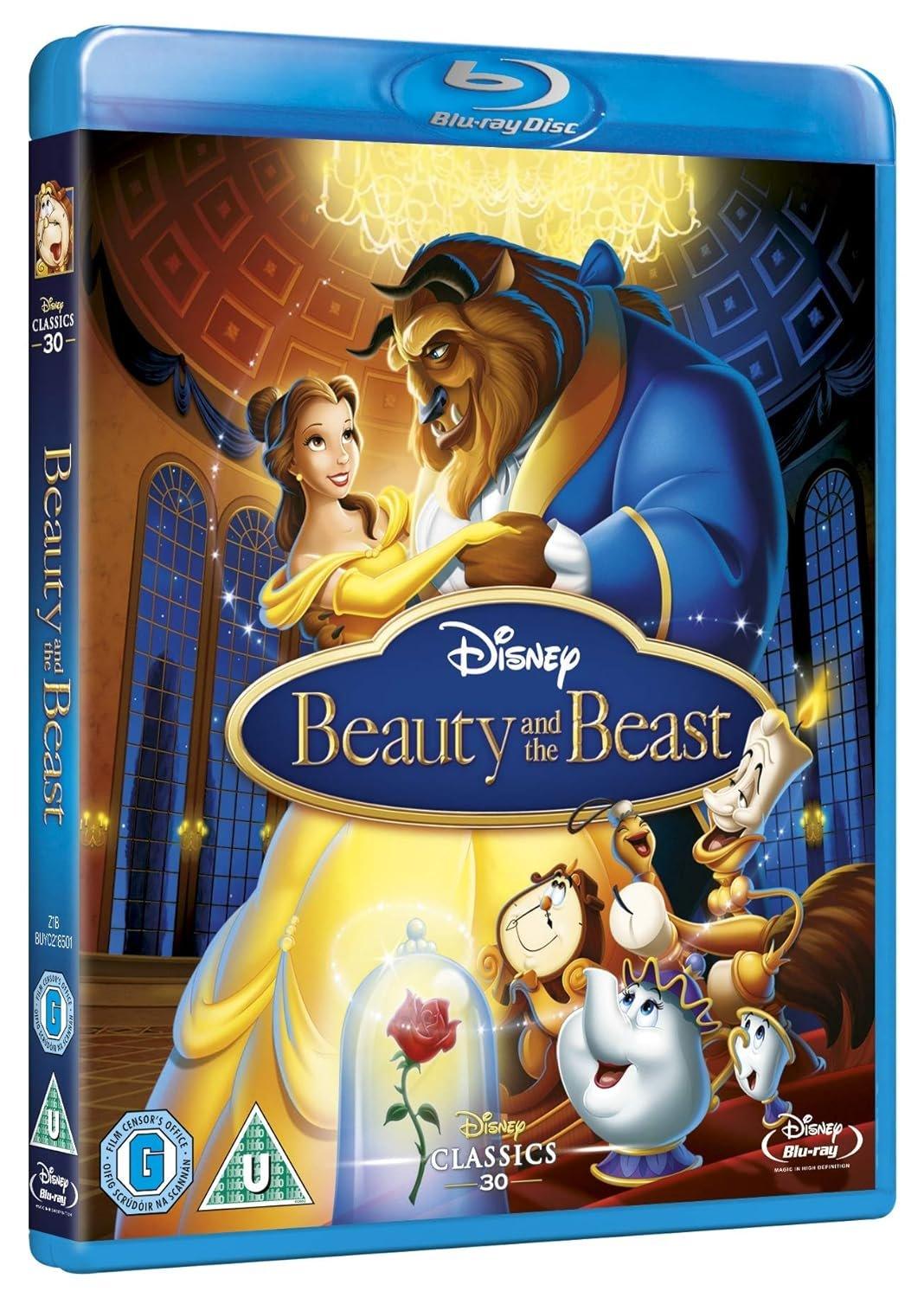 Beauty & the Beast [Blu-ray, Region Free, Worldwide] - ZXASQW Funny Name. Free Shipping.