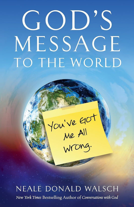 God's Message to the World: You've Got Me All Wrong - ZXASQW Funny Name. Free Shipping.