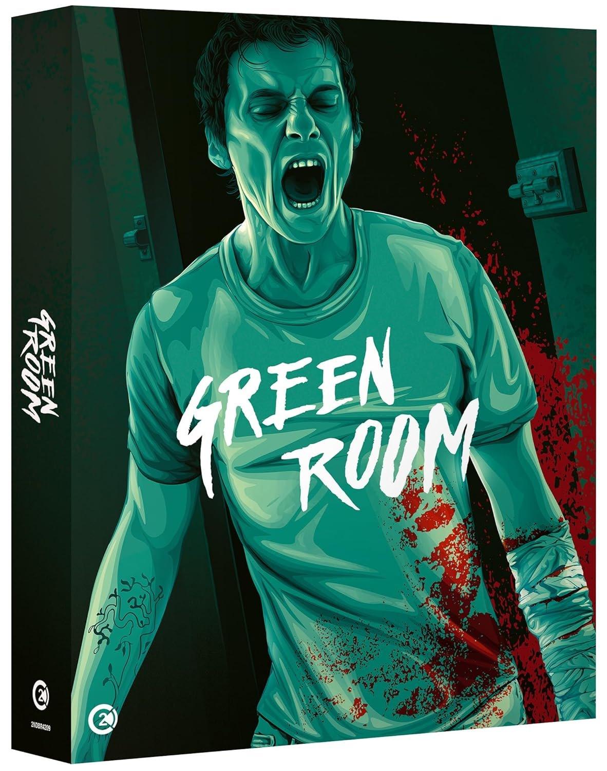 Green Room - All-Region 4K UHD & in Rigid Slipcase with 120-page Book & 6 Collectors' Art Cards - ZXASQW Funny Name. Free Shipping.