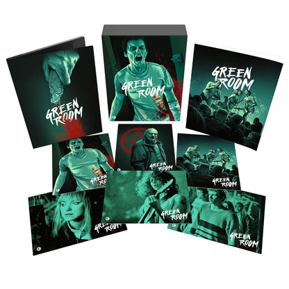 Green Room - All-Region 4K UHD & in Rigid Slipcase with 120-page Book & 6 Collectors' Art Cards - ZXASQW Funny Name. Free Shipping.