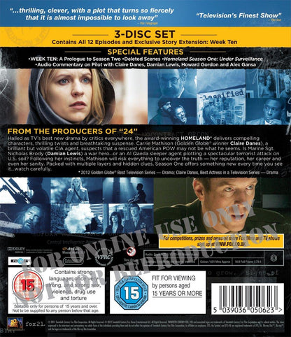 Homeland - Season 1 [Blu-ray, Worldwide] - ZXASQW Funny Name. Free Shipping.