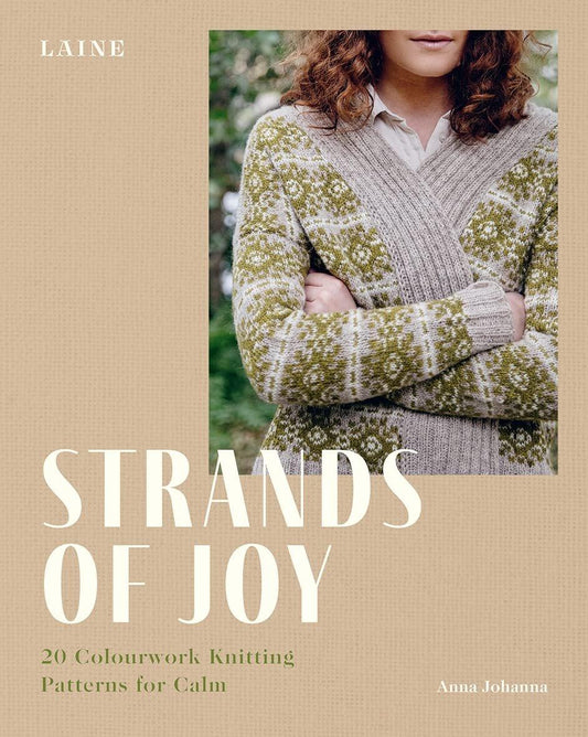 Strands of Joy: 20 Colourwork Knitting Patterns for Calm - ZXASQW Funny Name. Free Shipping.