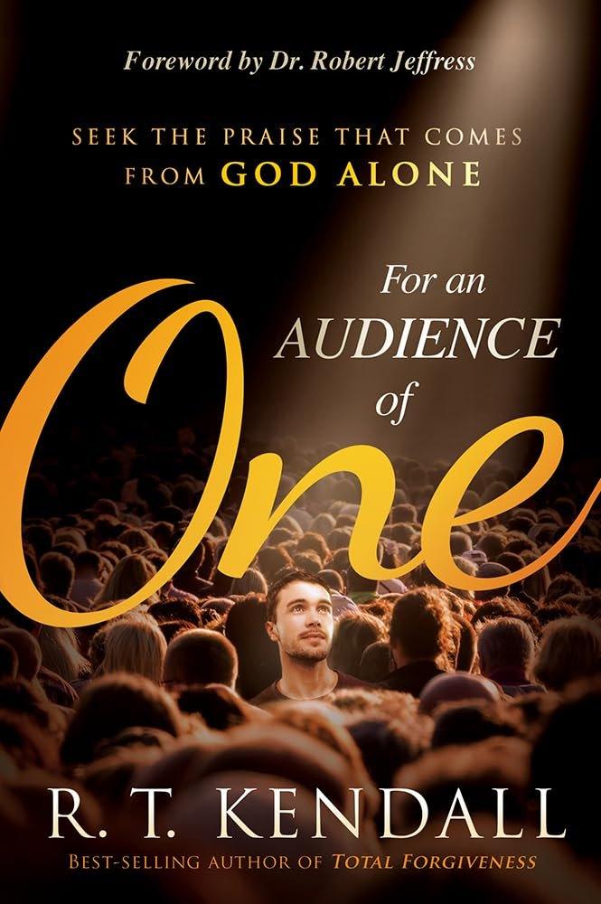 For An Audience of One: Seek the Praise That Comes From God Alone - ZXASQW Funny Name. Free Shipping.