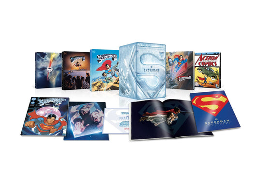 Superman I-IV (Limited Edition Steelbook)