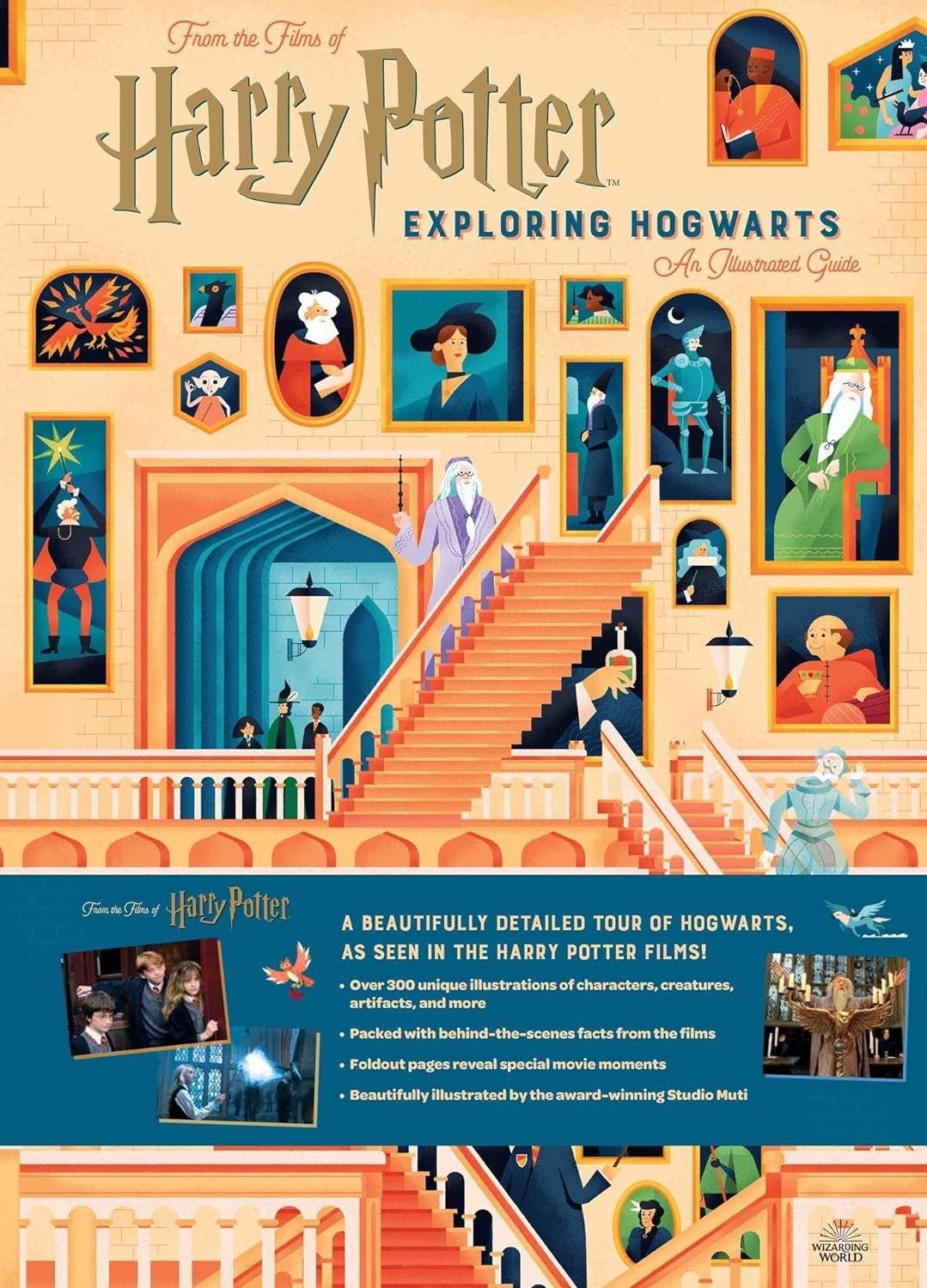 Harry Potter: Exploring Hogwarts: An Illustrated Guide - ZXASQW Funny Name. Free Shipping.