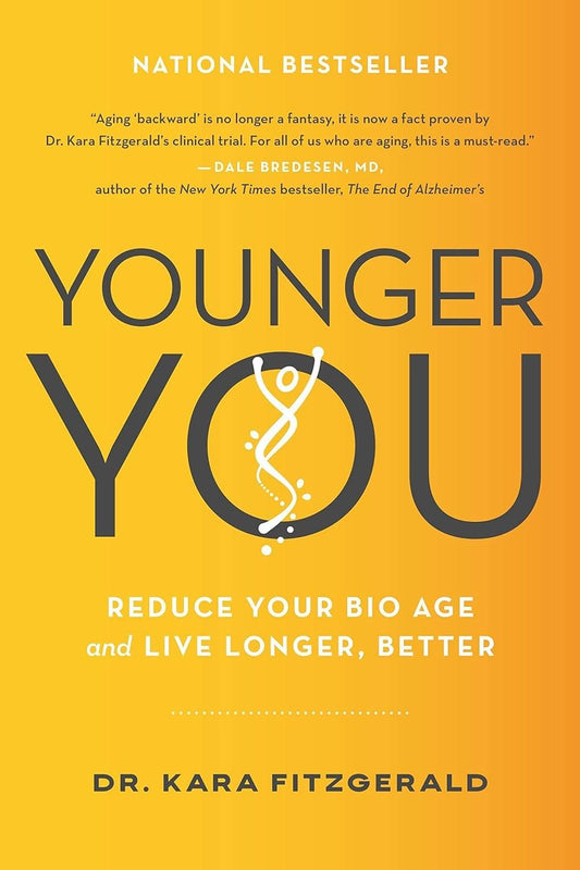 Younger You: Reduce Your Bio Age and Live Longer, Better - ZXASQW Funny Name. Free Shipping.