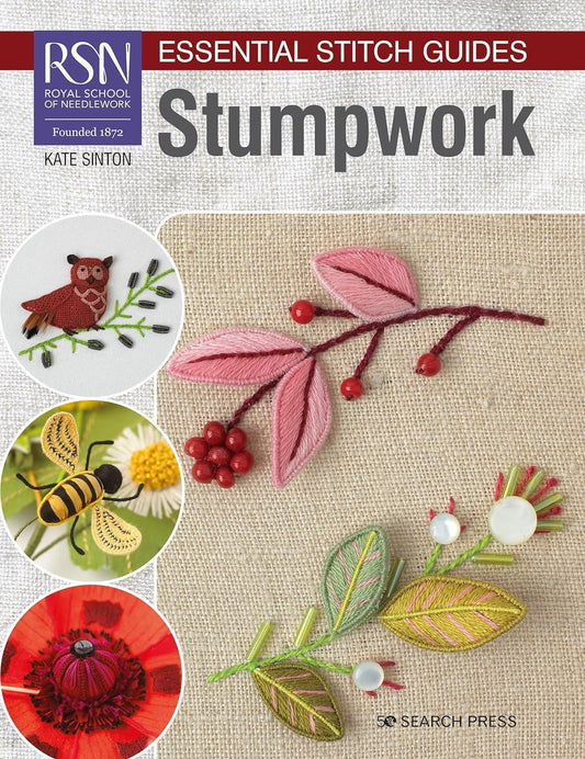 RSN Essential Stitch Guides: Stumpwork - large format edition (RSN ESG LF) - ZXASQW Funny Name. Free Shipping.