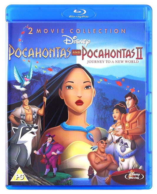 Pocahontas 1 & 2 Doublepack [Blu-ray, Region Free, Worldwide] - ZXASQW Funny Name. Free Shipping.