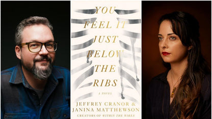 You Feel It Just Below the Ribs: A Novel - Used Like New - ZXASQW Funny Name. Free Shipping.