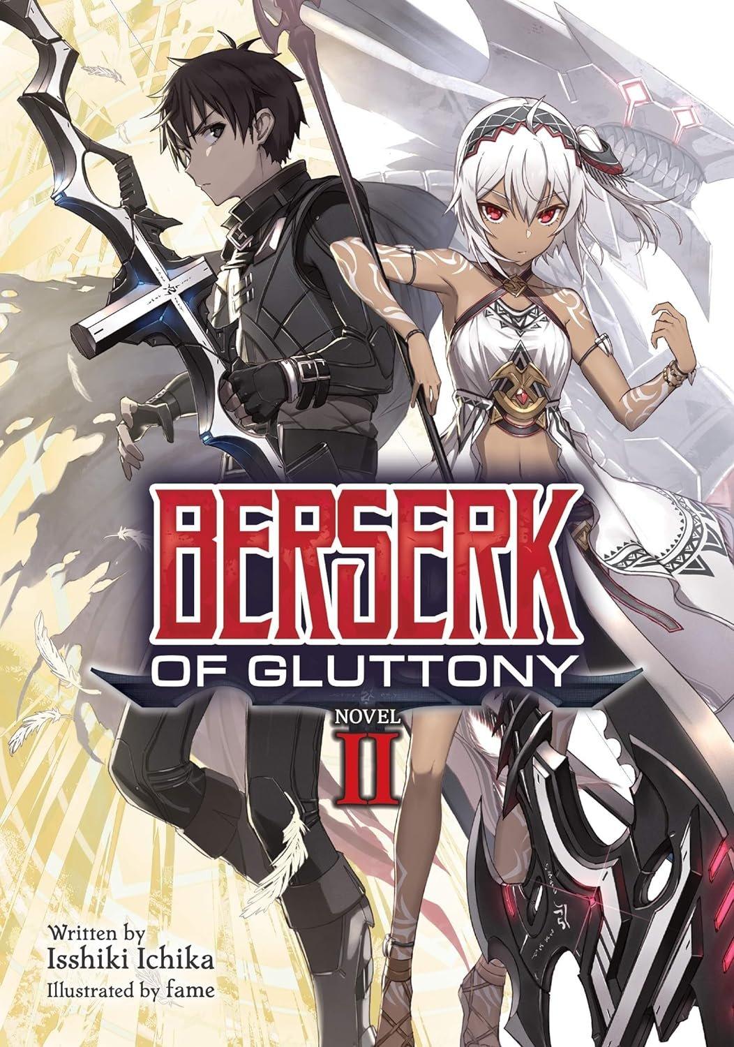 Berserk of Gluttony (Light Novel) Vol. 2 - Used Like New - ZXASQW Funny Name. Free Shipping.