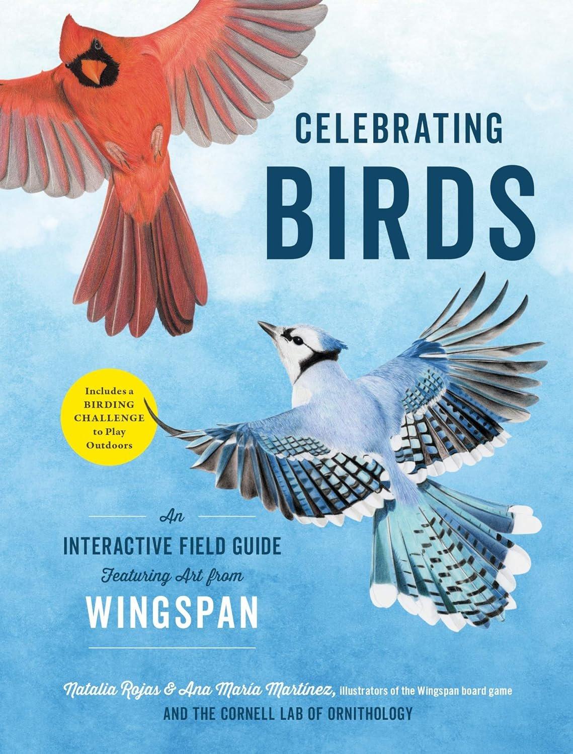 Celebrating Birds: An Interactive Field Guide Featuring Art from Wingspan - ZXASQW Funny Name. Free Shipping.