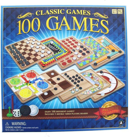 Classic 100 Games Perfect family games! - ZXASQW Funny Name. Free Shipping.