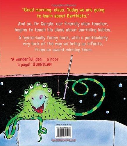 Dr Xargle's Book of Earthlets - ZXASQW Funny Name. Free Shipping.