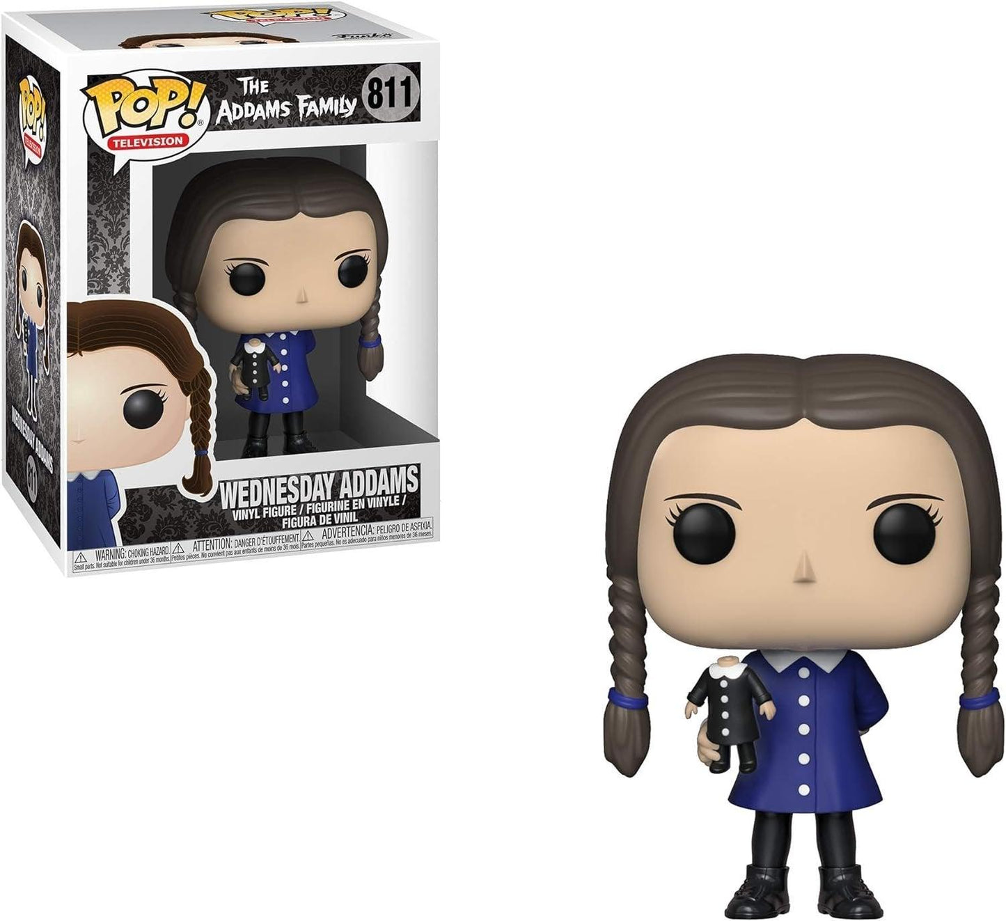 Funko Pop! TV: The Addams Family - Wednesday - ZXASQW Funny Name. Free Shipping.