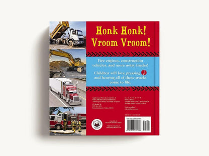 Giant Trucks: My First Book of Sounds: A Press and Play Sound Board Book - ZXASQW Funny Name. Free Shipping.