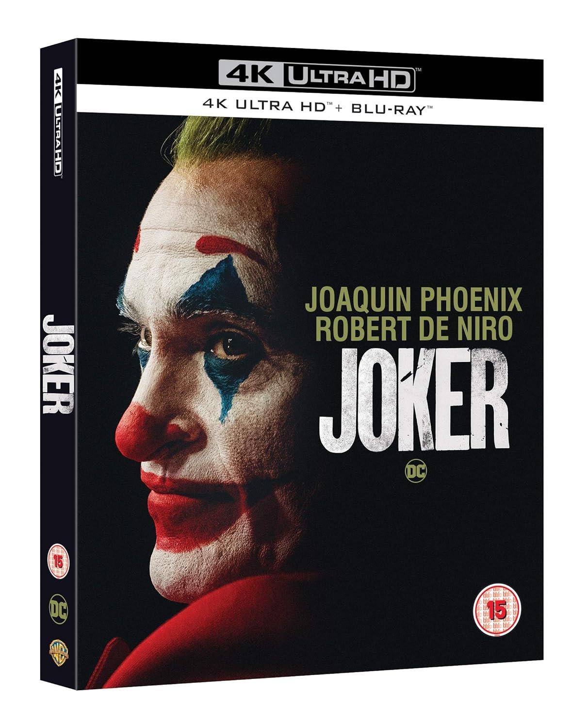 Joker [4K UHD Blu-ray, Region Free, Worldwide] - ZXASQW Funny Name. Free Shipping.