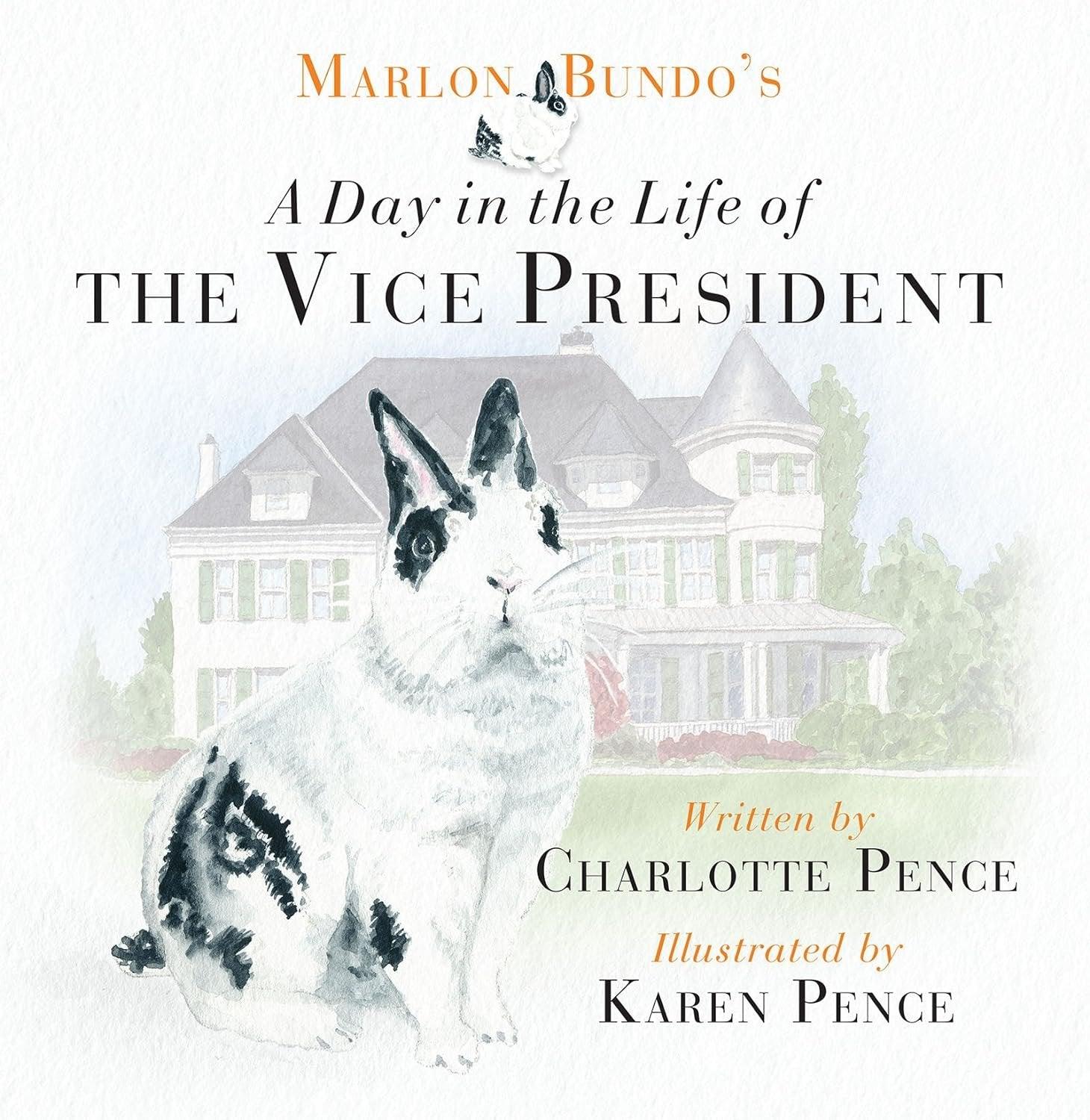 Marlon Bundo's Day in the Life of the Vice President - ZXASQW Funny Name. Free Shipping.