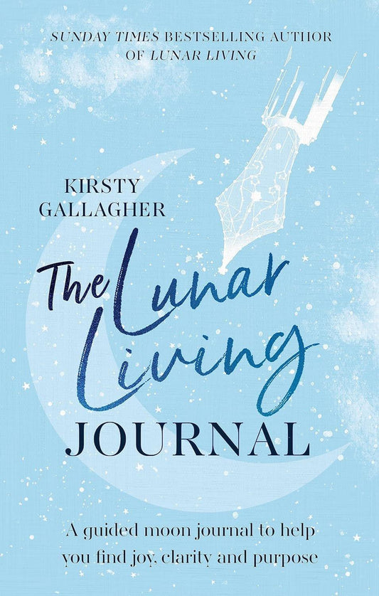 The Lunar Living Journal: A guided moon journal to help you find joy, clarity and purpose - Used Like New - ZXASQW Funny Name. Free Shipping.