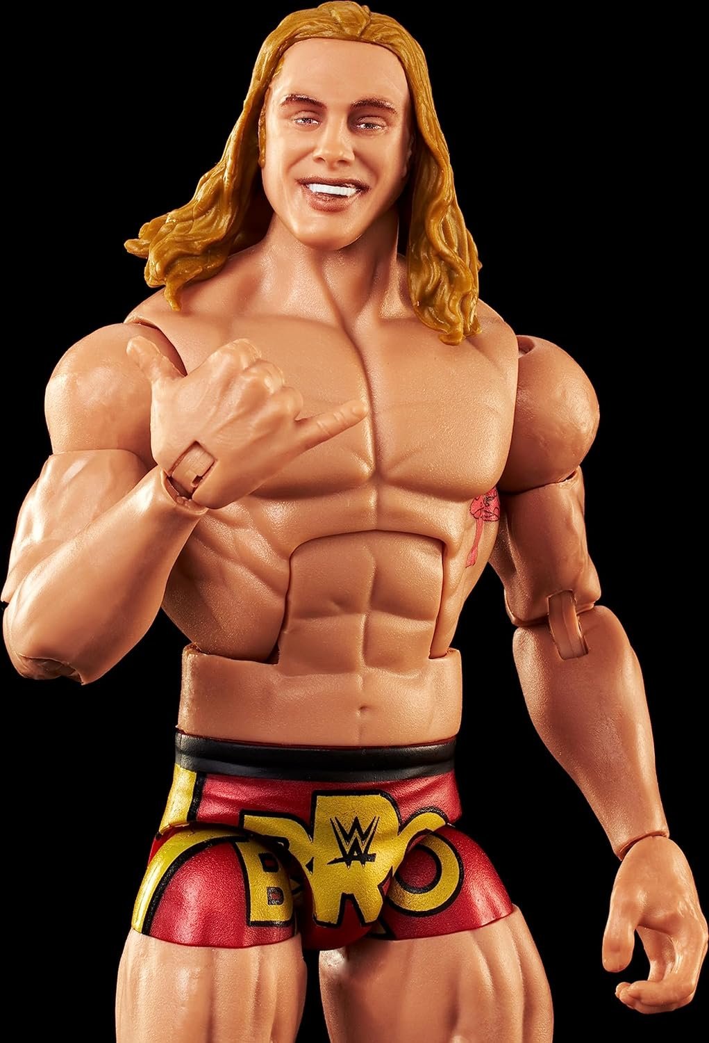 Mattel WWE Matt Riddle Top Picks Elite Collection Action Figure, Articulation & Life-Like Detail, Interchangeable Accessories, 6-Inch