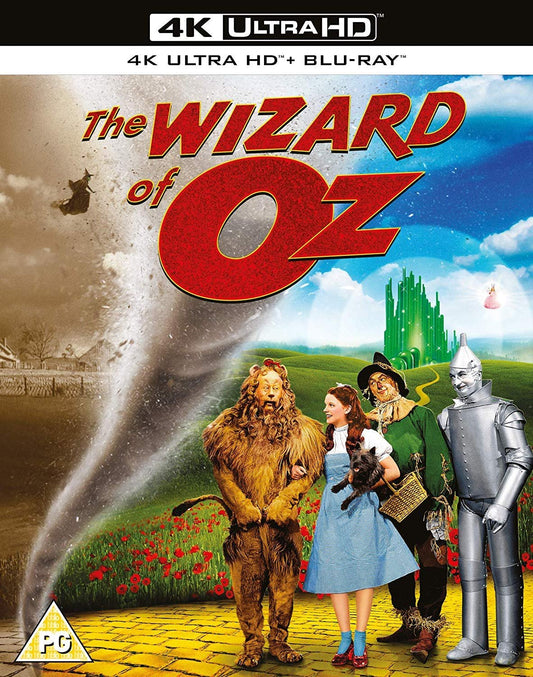 The Wizard Of Oz [4K Ultra HD] [1939] [Blu-ray] [2019] [Region Free]