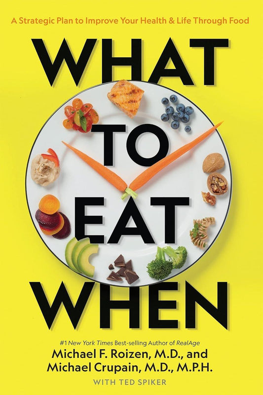 What to Eat When: A Strategic Plan to Improve Your Health and Life Through Food - ZXASQW Funny Name. Free Shipping.