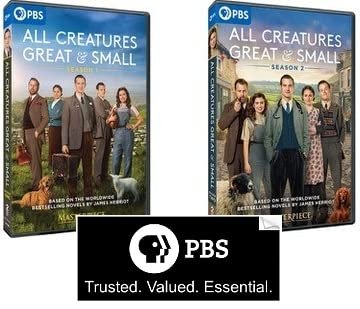 All Creatures Great & Small: Complete Seasons 1 & 2 Plus Bonus Cast Guide