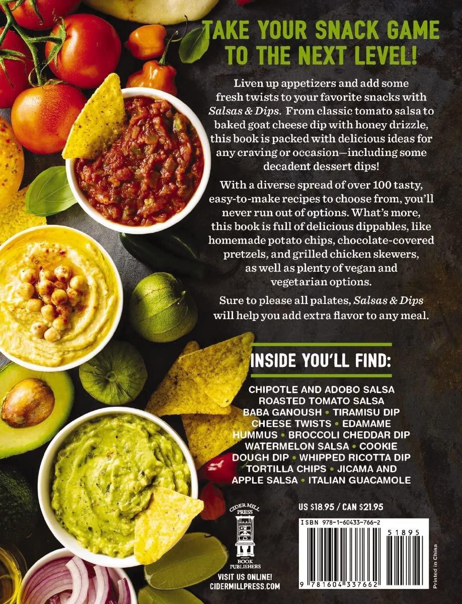 Salsas and Dips: Over 100 Recipes for the Perfect Appetizers, Dippables, and Crudit?s (Small Bites Cookbook, Recipes for Guests, Entertaining and ... and Game Foods) (The Art of Entertaining) - ZXASQW Funny Name. Free Shipping.