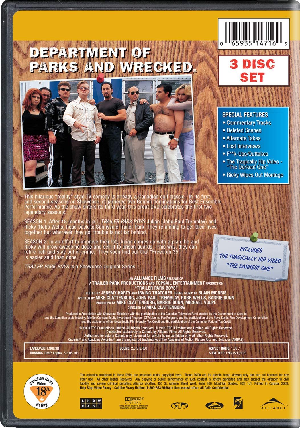 Trailer Park Boys: The Complete 1st and 2nd Seasons