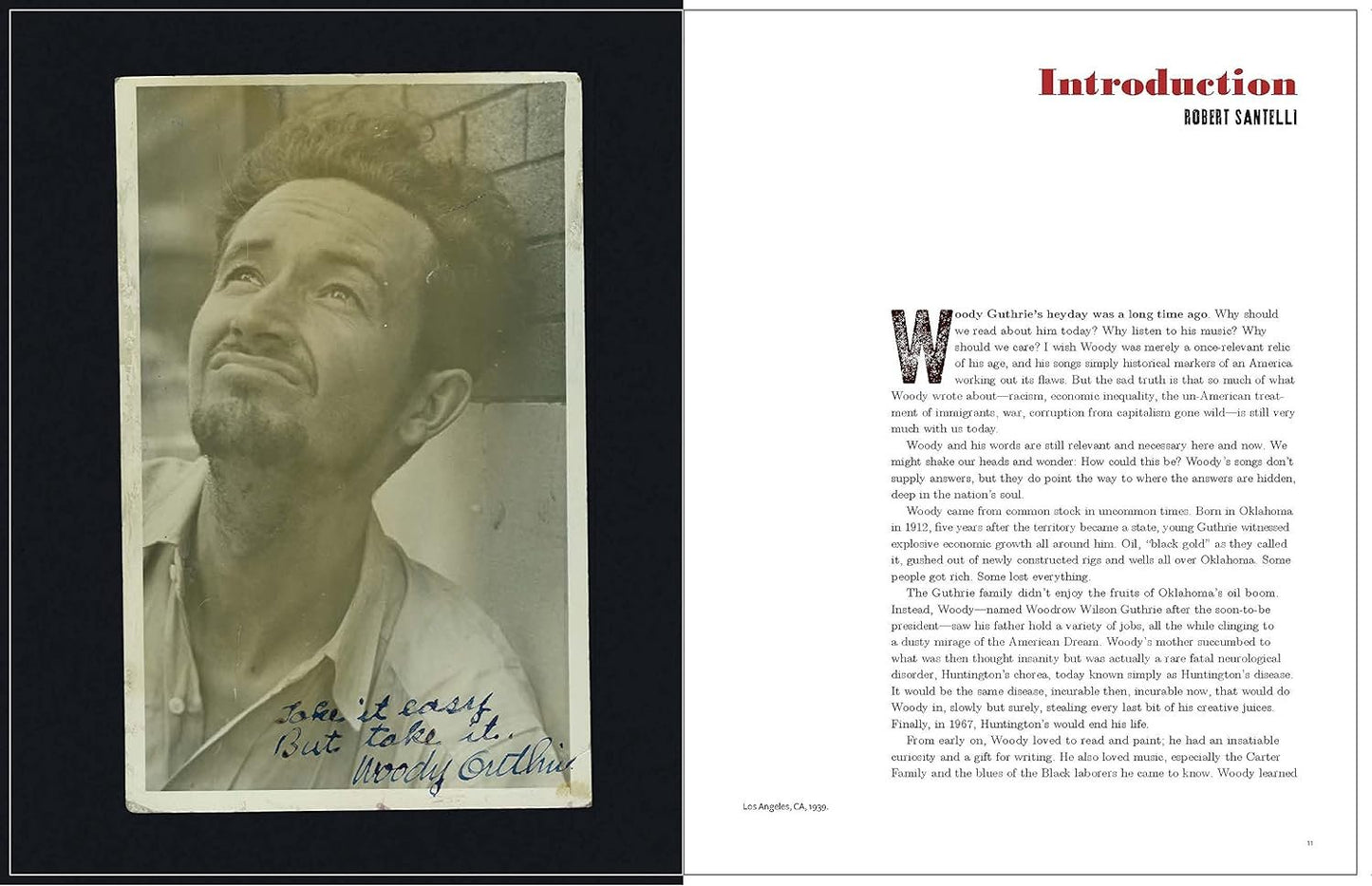 Woody Guthrie: Songs and Art * Words and Wisdom