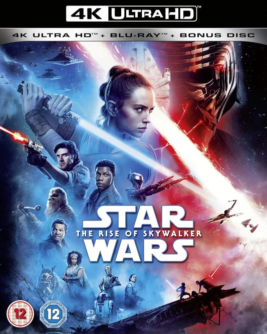 Star Wars: The Rise of Skywalker [Blu-ray] [2019] [Region Free] [4K UHD]