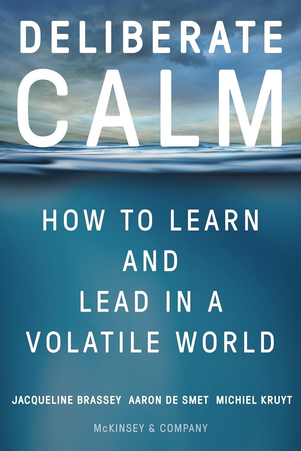 Deliberate Calm: How to Learn and Lead in a Volatile World - Used Like New - ZXASQW Funny Name. Free Shipping.