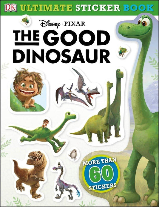 Ultimate Sticker Book: The Good Dinosaur - ZXASQW Funny Name. Free Shipping.