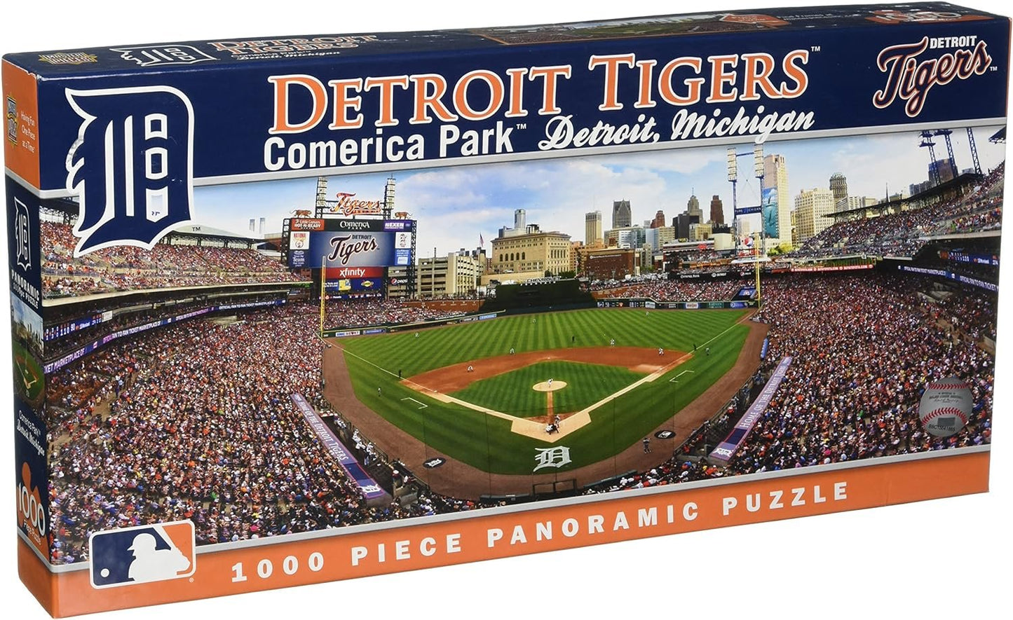Masterpieces Detroit Tigers 1000pc Panoramic Puzzle