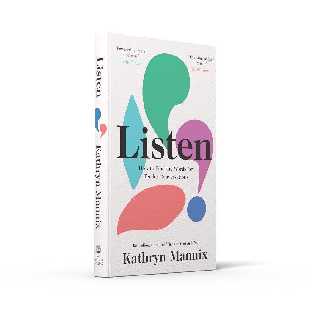 Listen: A powerful new book about life, death, relationships, mental health and how to talk about what matters – from the Sunday Times bestselling author of ‘With the End in Mind’ - ZXASQW Funny Name. Free Shipping.