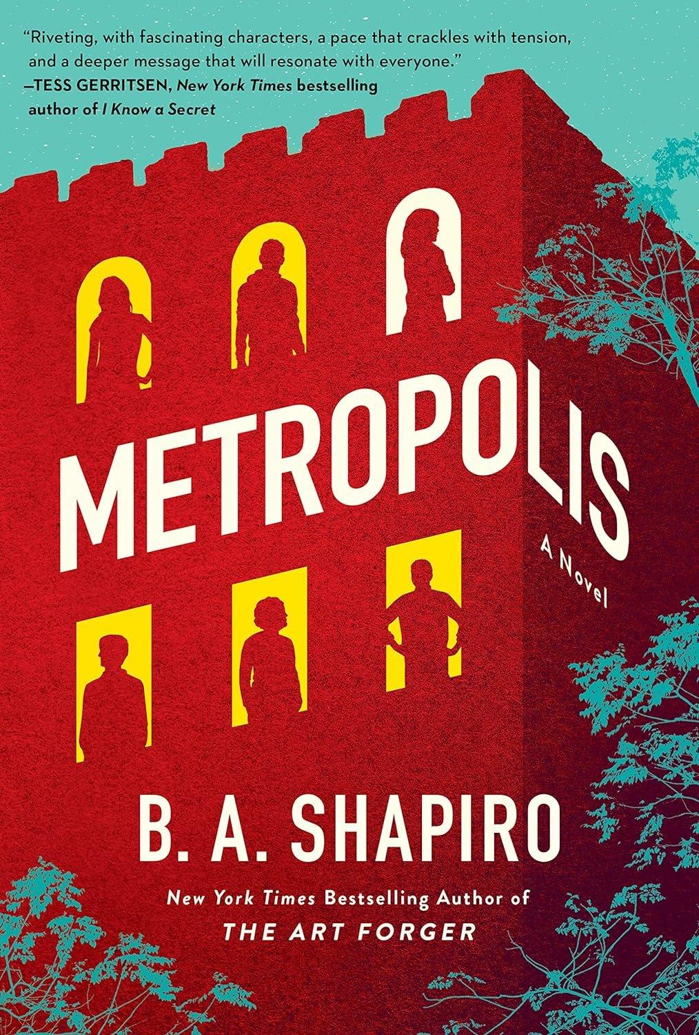 Metropolis: A Novel - ZXASQW Funny Name. Free Shipping.