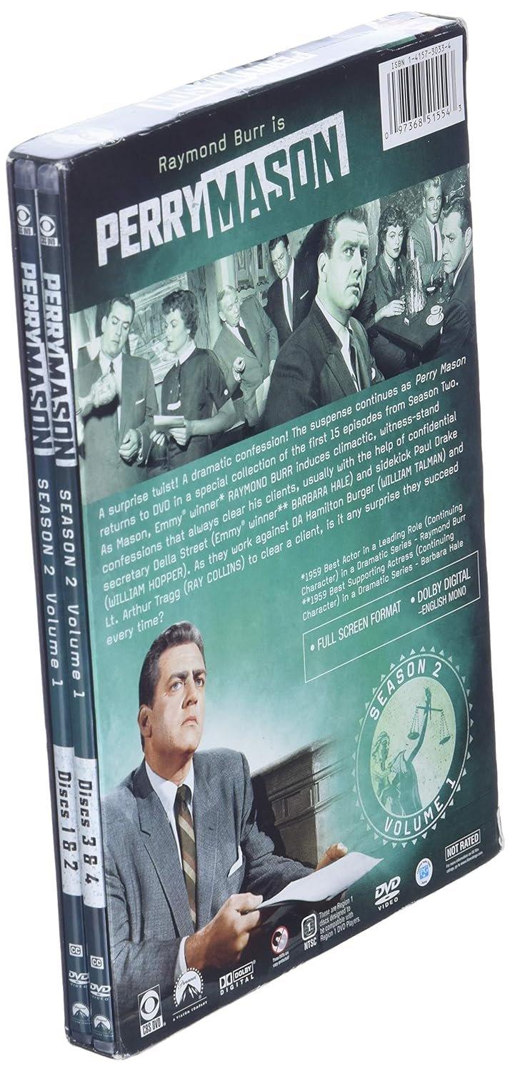 Perry Mason - Season Two, Vol. 1 - ZXASQW Funny Name. Free Shipping.