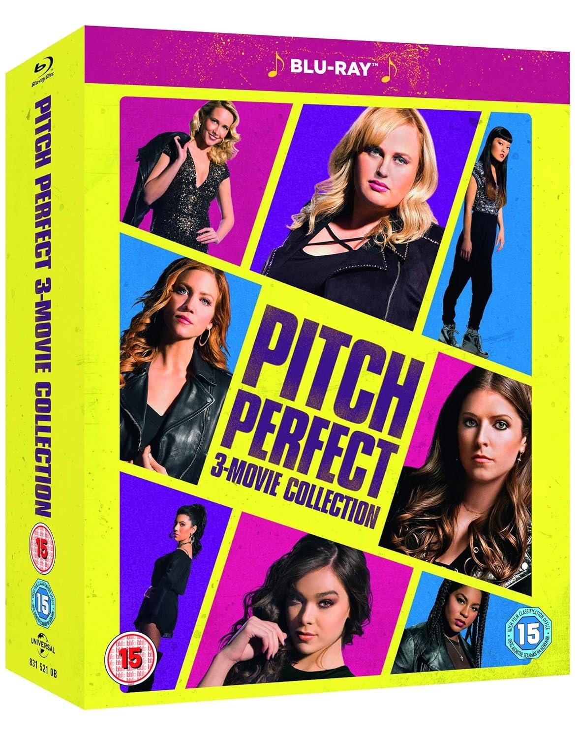 Pitch Perfect 3-Movie Boxset (Blu-Ray + digital download, Region Free, Worldwide] - ZXASQW Funny Name. Free Shipping.