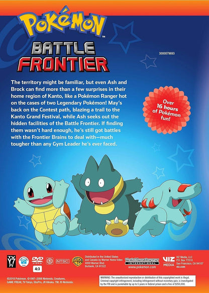 Pokémon Battle Frontier Complete Collection (DVD) - ZXASQW Funny Name. Free Shipping.