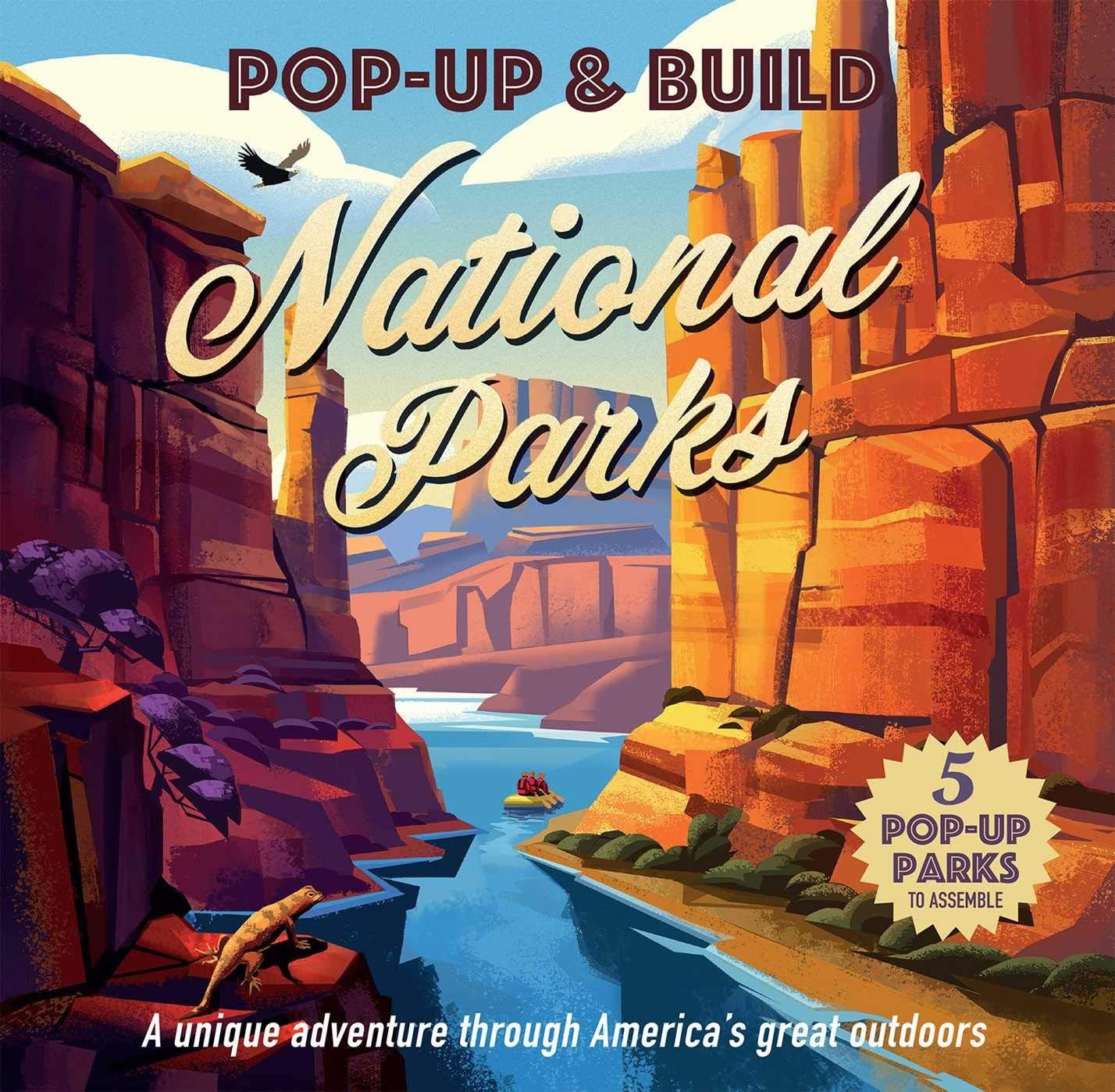 Pop-Up & Build: National Parks - ZXASQW Funny Name. Free Shipping.