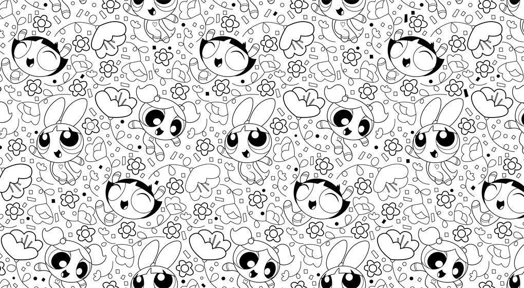 Powerpuff Girls: The Powerpuff Girls Creative Colouring - ZXASQW Funny Name. Free Shipping.