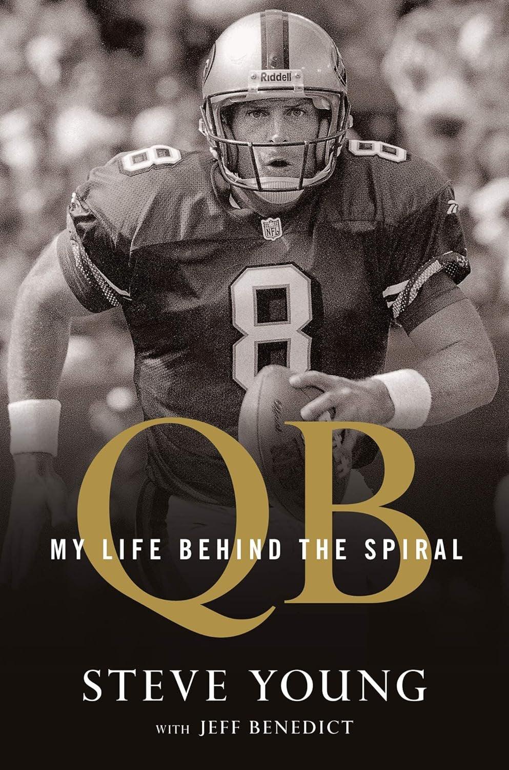 QB: My Life Behind the Spiral - Used Like New - ZXASQW Funny Name. Free Shipping.