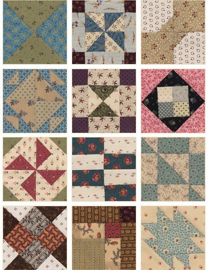 Schoolgirl Sampler: 72 Simple 4" Blocks and 7 Charming Quilts - ZXASQW Funny Name. Free Shipping.