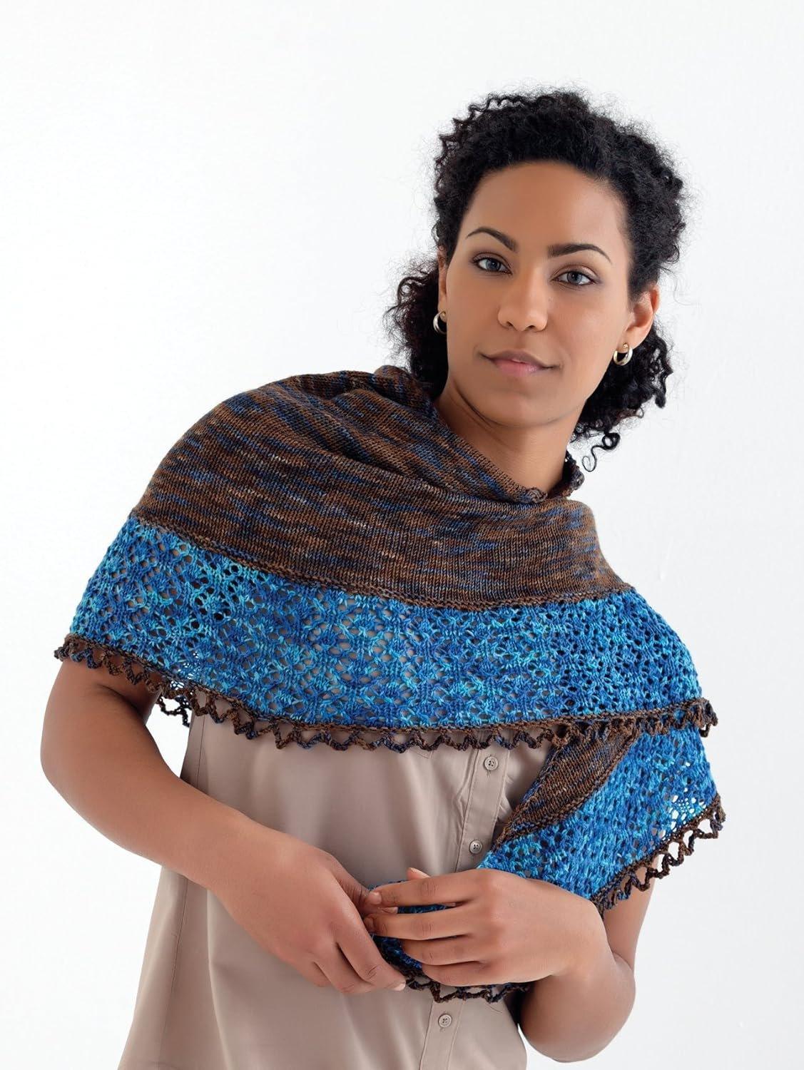 Sock-Yarn Shawls II: 16 Patterns for Lace Knitting - ZXASQW Funny Name. Free Shipping.