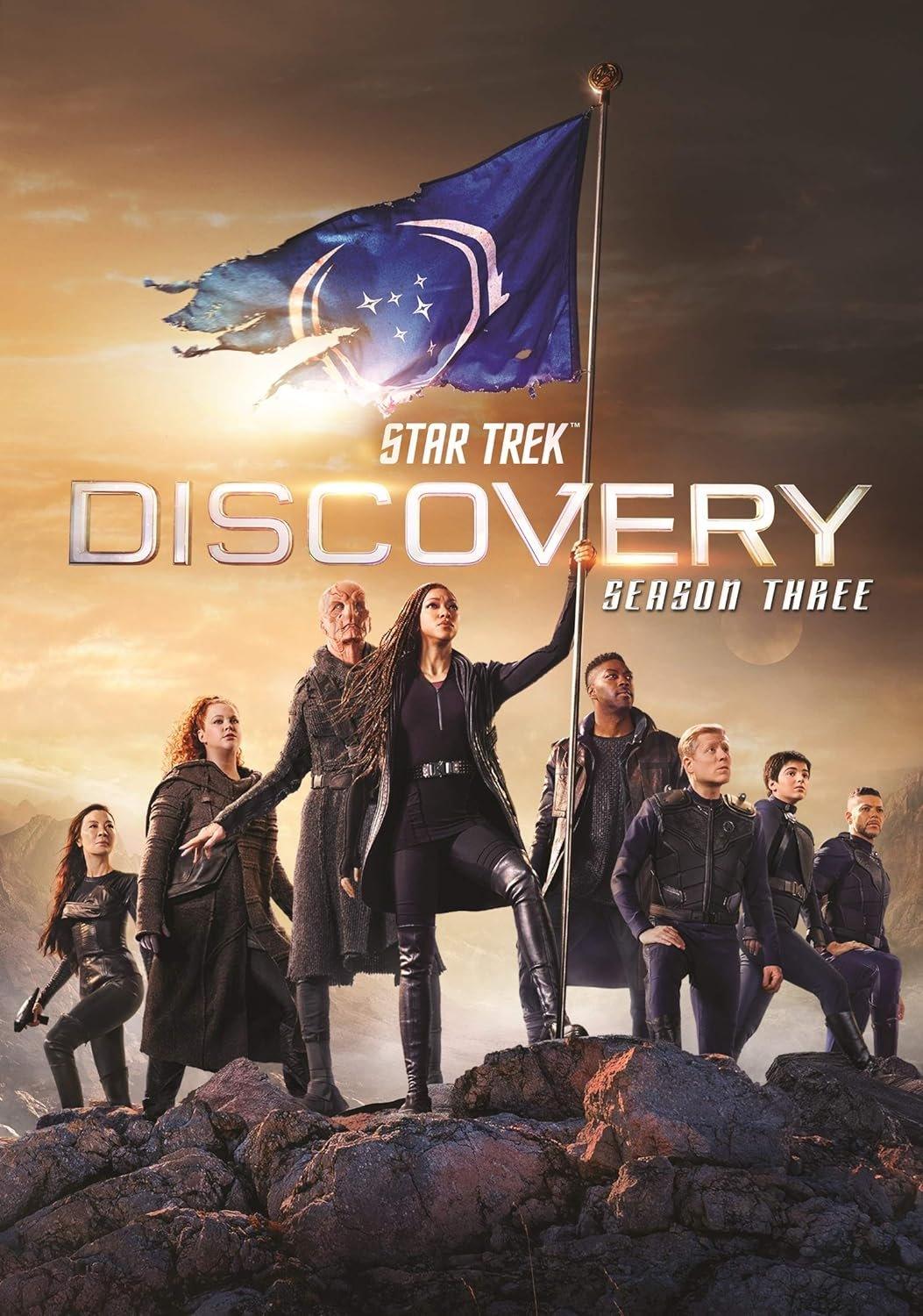 Star Trek Discovery - Season 3 - Used Like New - ZXASQW Funny Name. Free Shipping.