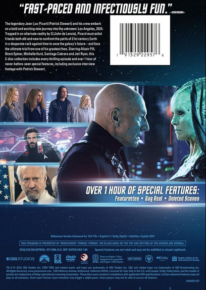 Star Trek: Picard - Season Two - Used Like New - ZXASQW Funny Name. Free Shipping.