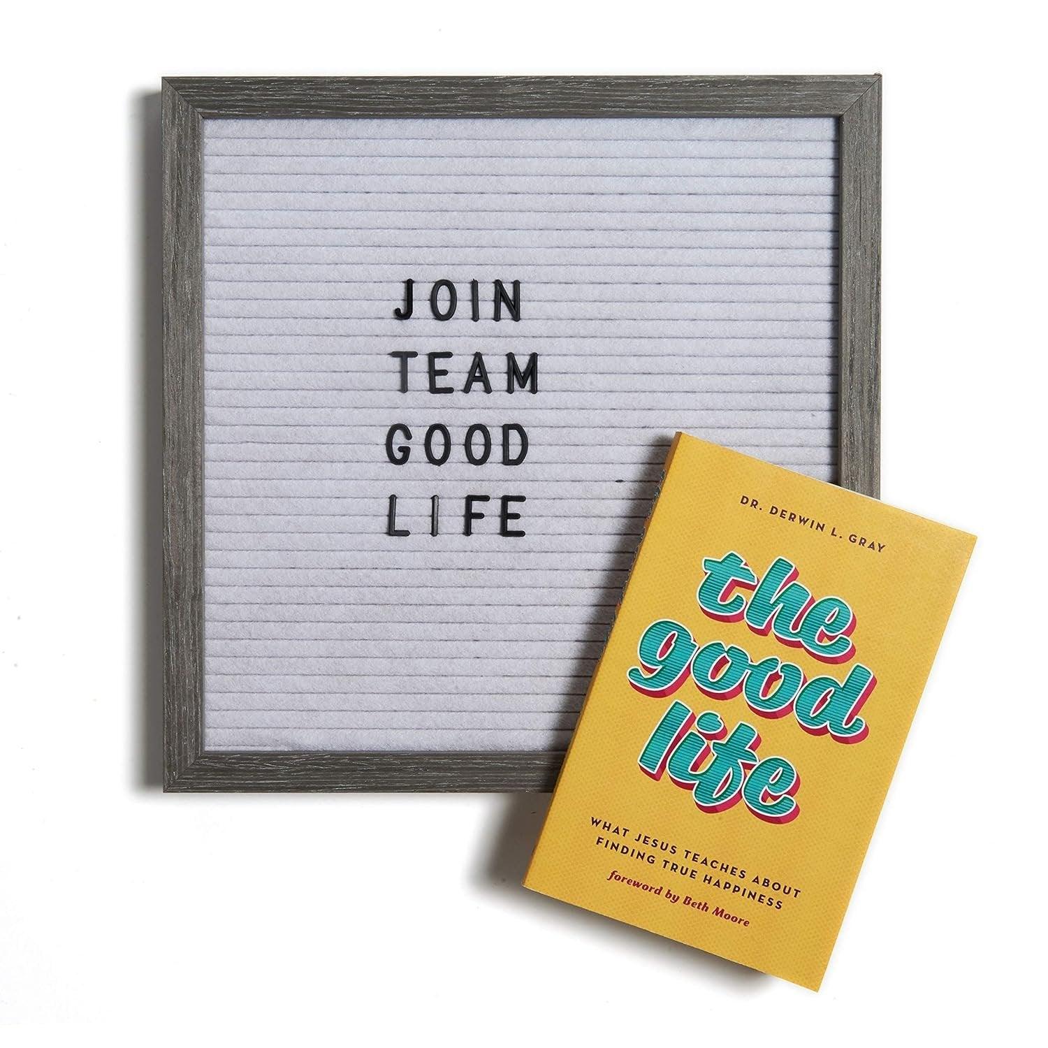 The Good Life: What Jesus Teaches about Finding True Happiness - ZXASQW Funny Name. Free Shipping.